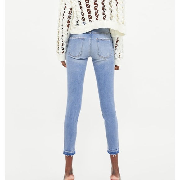 Zara premium crown blue skinny jeans - Picture 3 of 5